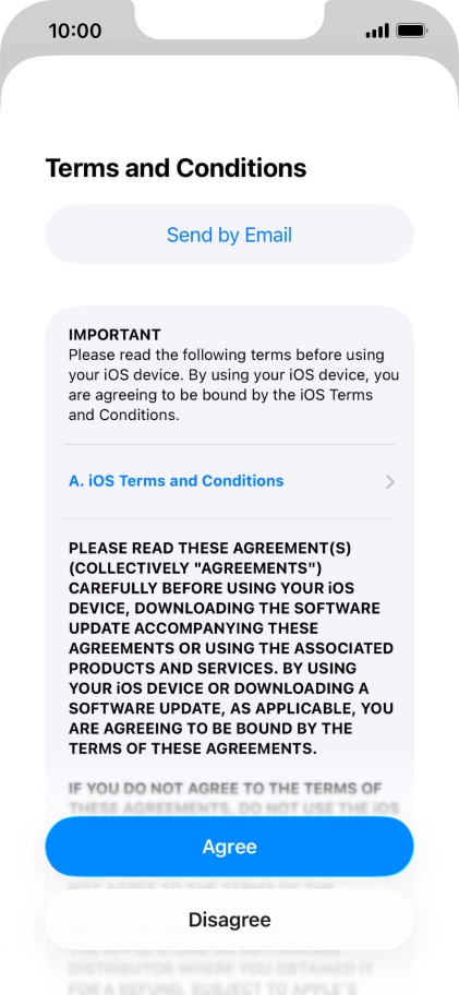 Press Agree. Press Agree.