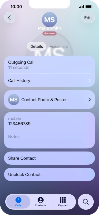 Slide your finger upwards starting from the bottom of the screen to return to the home screen.