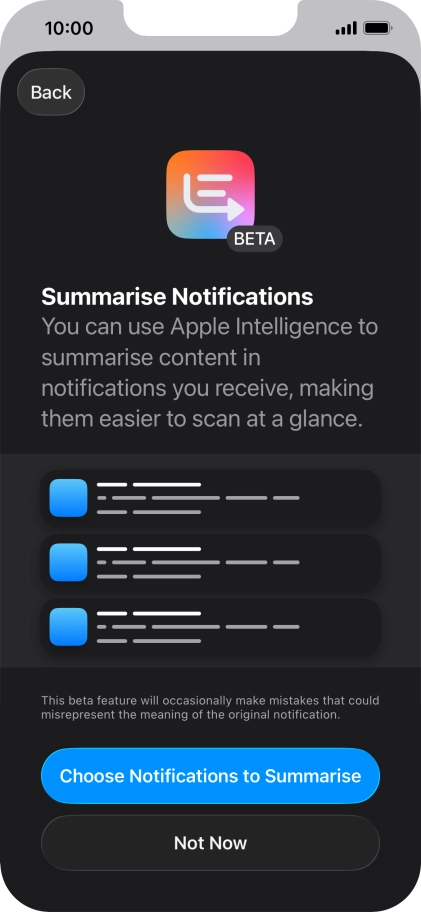 If you turn on the function, follow the instructions on the screen to select more settings. If you turn on the function, follow the instructions on the screen to select more settings.