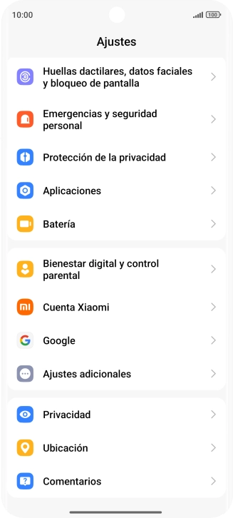 Pulsa Ubicación.