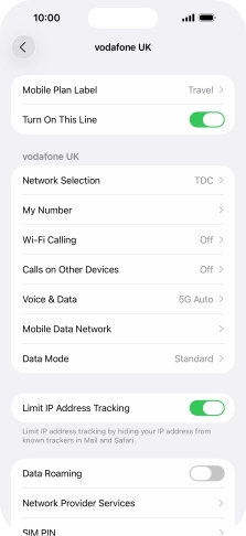 Press the indicator next to Press the indicator next to