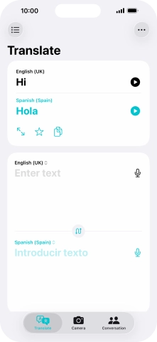 Press the full screen icon.