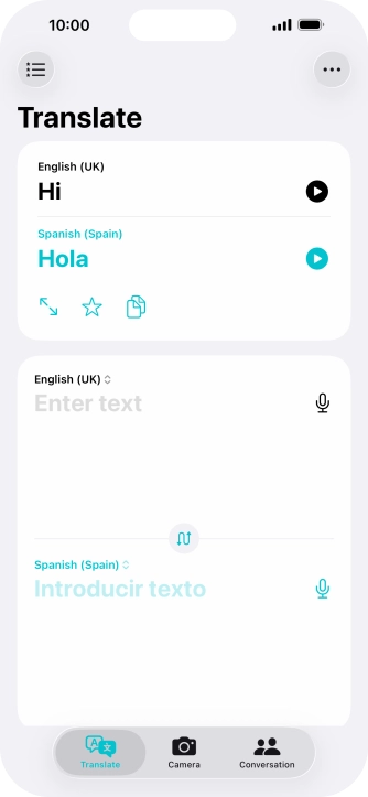Press the full screen icon.