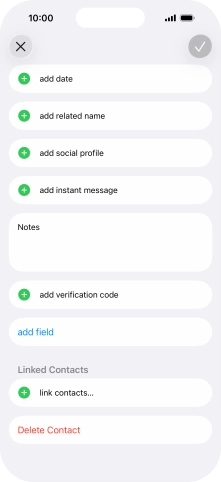 Press link contacts....