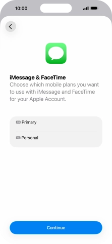 Press the required price plan.
