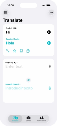 Press the full screen icon.