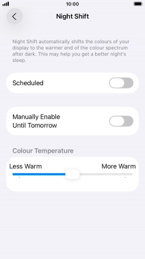 Press the indicator next to Press the indicator next to