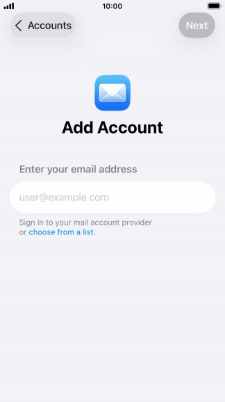 Press the field below 