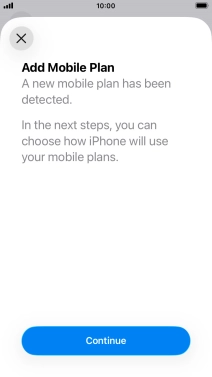 Press Continue. Press Continue.