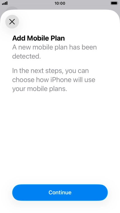 Press Continue. Press Continue.