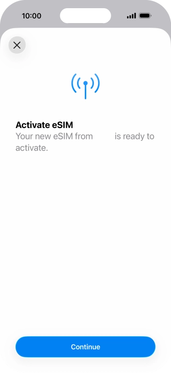 Press Continue. Press Continue.