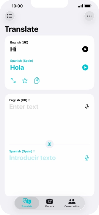 Press the full screen icon. Press the full screen icon.