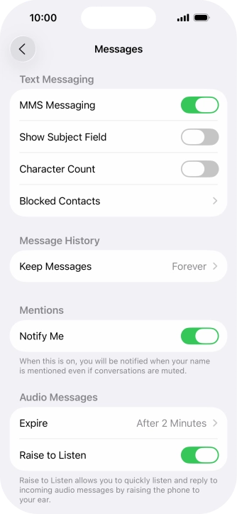 Slide your finger upwards starting from the bottom of the screen to return to the home screen.