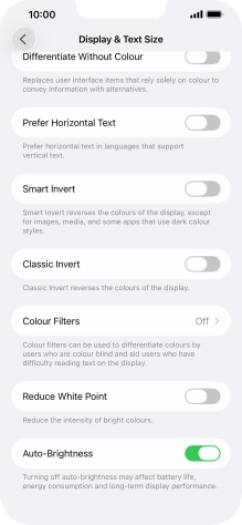 Press the indicator next to Press the indicator next to