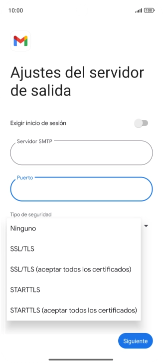 Pulsa SSL/TLS.