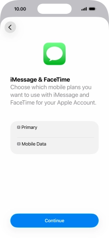 Press the required price plan.