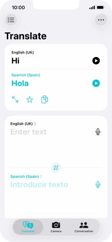 Press the full screen icon.
