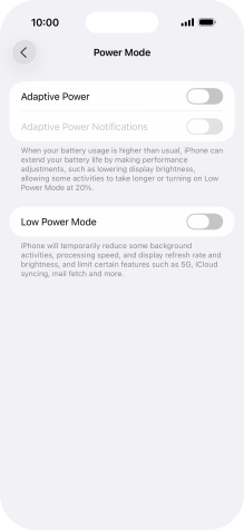 Press the indicator next to Press the indicator next to