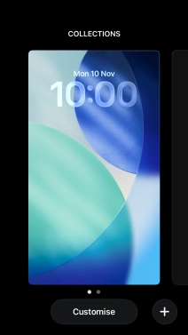 Press the add icon. Press the add icon.