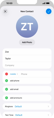 Press Phone and key in the required phone number.
