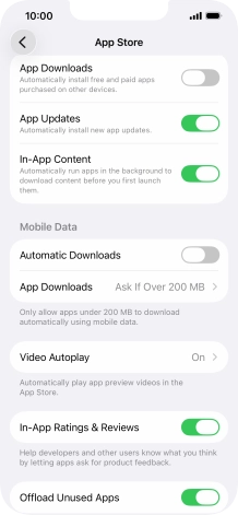 Press the indicator next to Press the indicator next to
