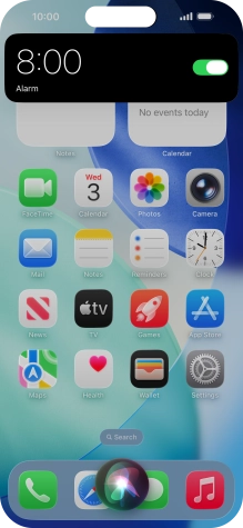 Say, in your own words, what you would like your phone to do, e.g.: OPEN CAMERA or SET AN ALARM.