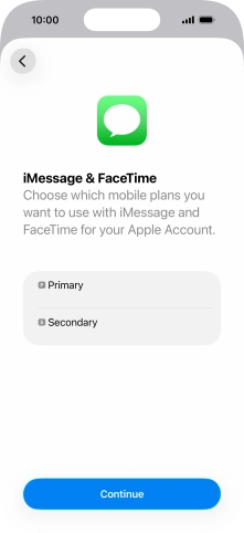 Press the required price plan.