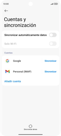 Pulsa el indicador junto a 