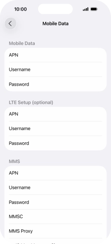 Press APN and key in wap.vodafone.co.uk.