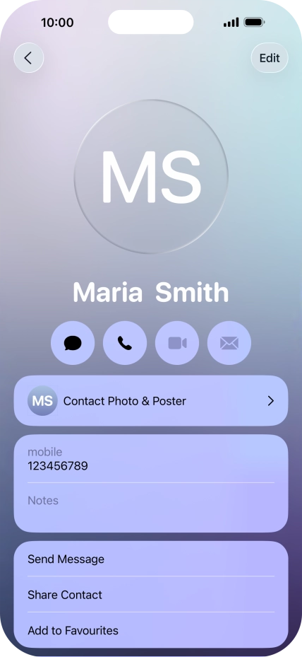 Slide your finger upwards starting from the bottom of the screen to return to the home screen.