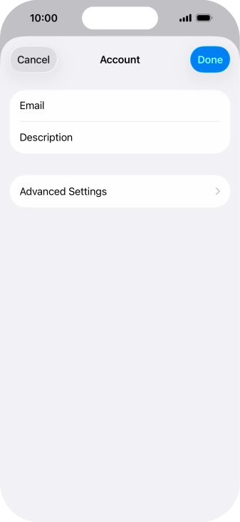 Press Advanced Settings.