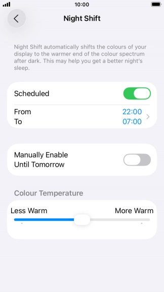 Press the indicator next to Press the indicator next to