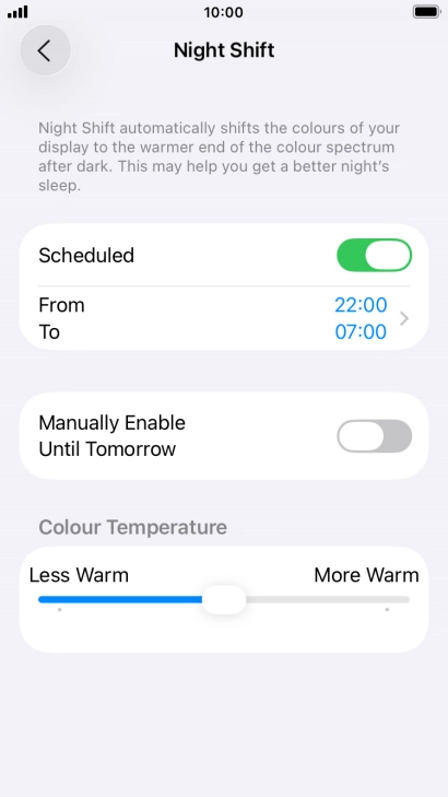 Press the indicator next to Press the indicator next to