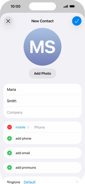 Press Phone and key in the required phone number. Press Phone and key in the required phone number.