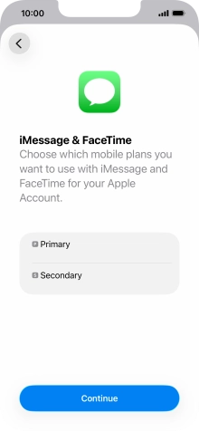 Press the required price plan.
