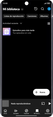 Pulsa la lista desplegable. Pulsa la lista desplegable.