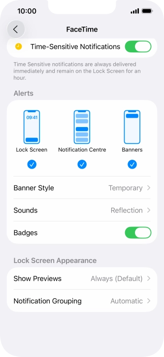 Press Notification Grouping.