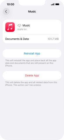 Slide your finger upwards starting from the bottom of the screen to return to the home screen.