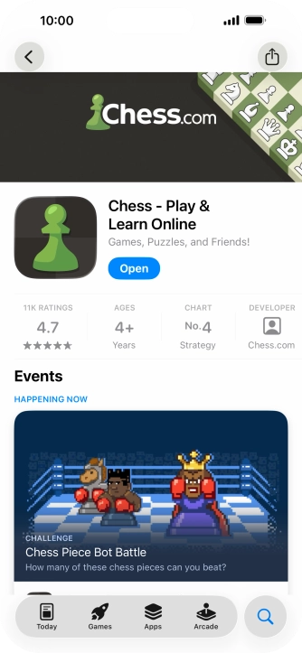 Slide your finger upwards starting from the bottom of the screen to return to the home screen.