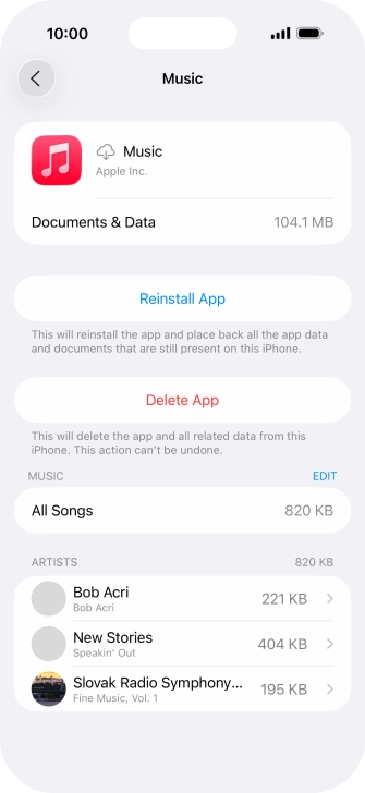Slide your finger upwards starting from the bottom of the screen to return to the home screen.