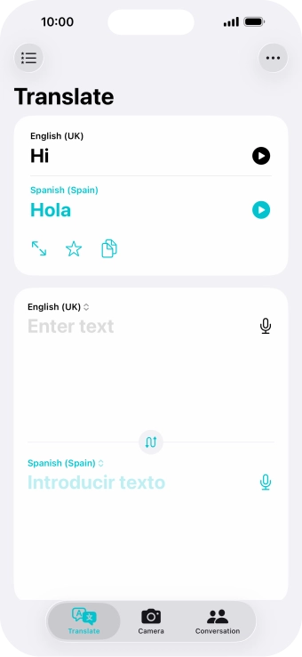Press the full screen icon.