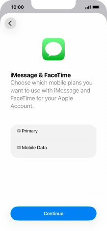 Press the required price plan.