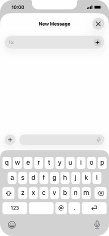 Press To: and key in the first letters of the recipient's name. Press To: and key in the first letters of the recipient's name.