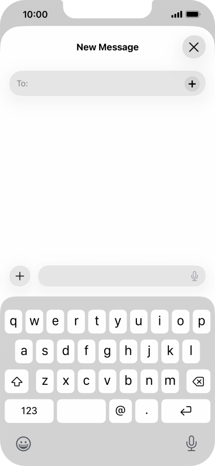 Press To: and key in the first letters of the recipient's name. Press To: and key in the first letters of the recipient's name.