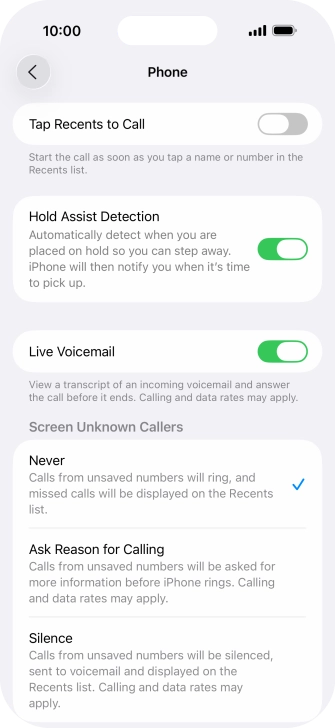 Press Silence to turn on the function. Press Silence to turn on the function.