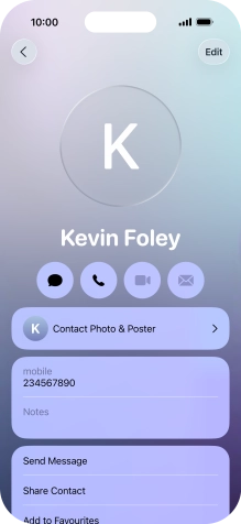 Press Edit. Press Edit.