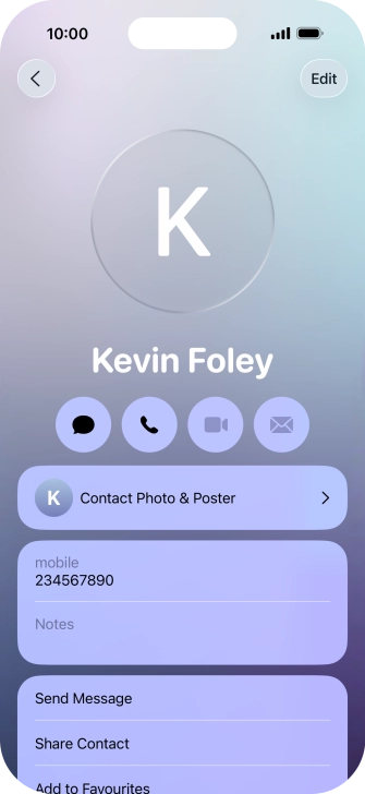 Press Edit. Press Edit.