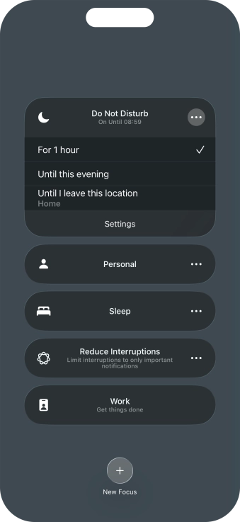 Slide your finger upwards starting from the bottom of the screen to return to the home screen.