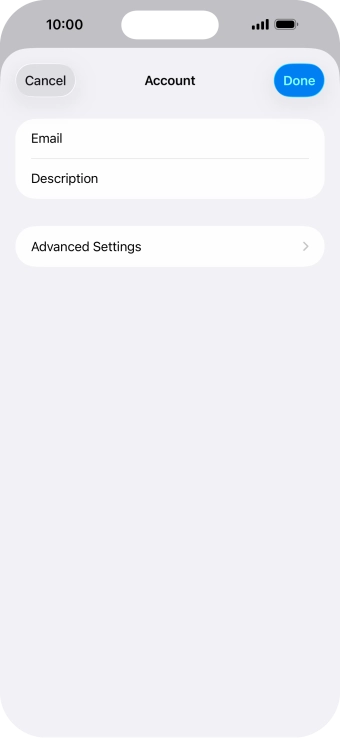 Press Advanced Settings.
