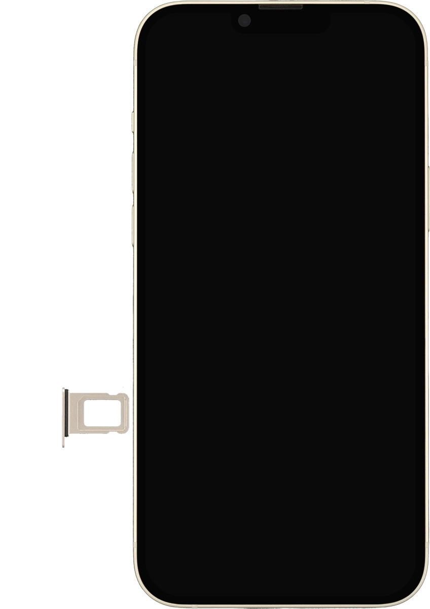 Turn your SIM so the angled corner of the SIM matches the angled corner of the SIM holder.